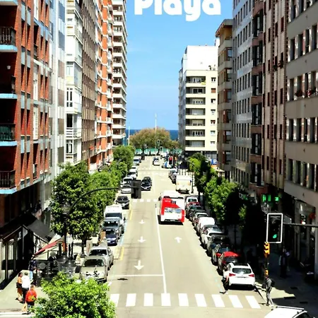 Rocamar Centro Playa San Lorenzo - Parking Gratuito Gijón