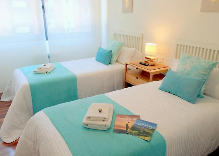 Apartman Rocamar Centro Playa San Lorenzo - Parking Gratuito *